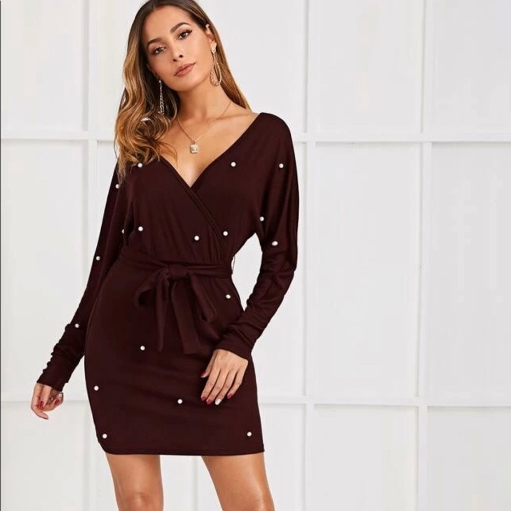 Traje nuevo color Burgundy